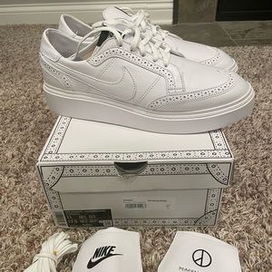 Nike Kwondo 1 G-Dragon Peaceminusone Triple White Size 11 DH2482-100